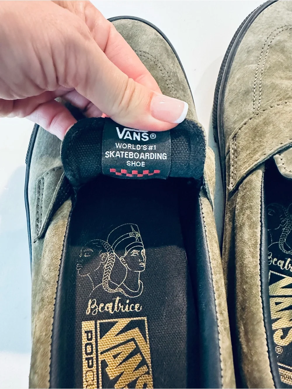 Vans | Skate Style 53 Loafer - Beatrice Domond - Dark Olive